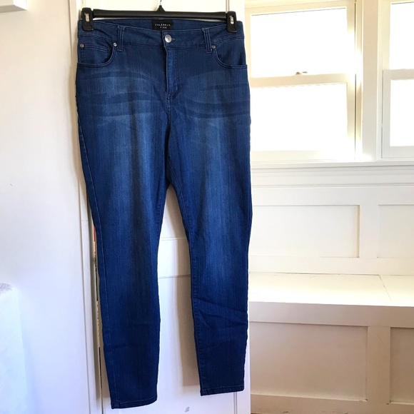 CELEBRITY PINK Jeans Vintage Dark Ankle High Rise Women’s Plus Size 20 - Picture 1 of 16